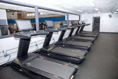 New Fitness Center Treadmills