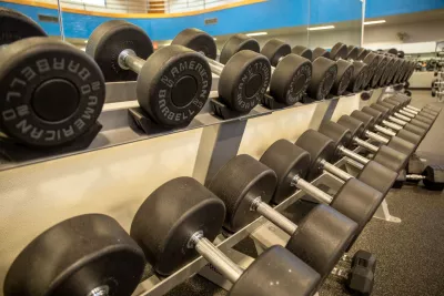 Fitness Center free weights