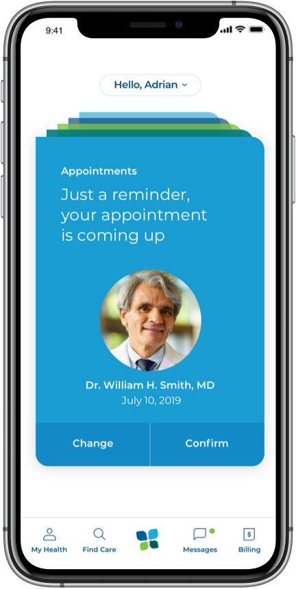 AdventHealth App Screenshot